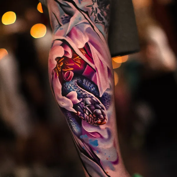 Abstract tattoo by Дмитрий Шейб in Saint Petersburg