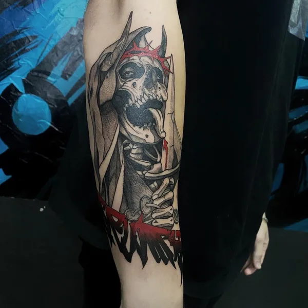 Graphic tattoo by Дмитрий Войтенко in Саратов