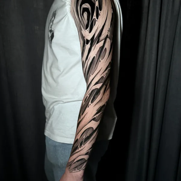 Calligraphy tattoo by Егор Шуга in Moscow