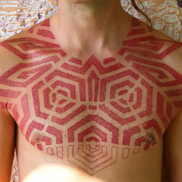 Abstract tattoo by Григорий Маслов in Moscow