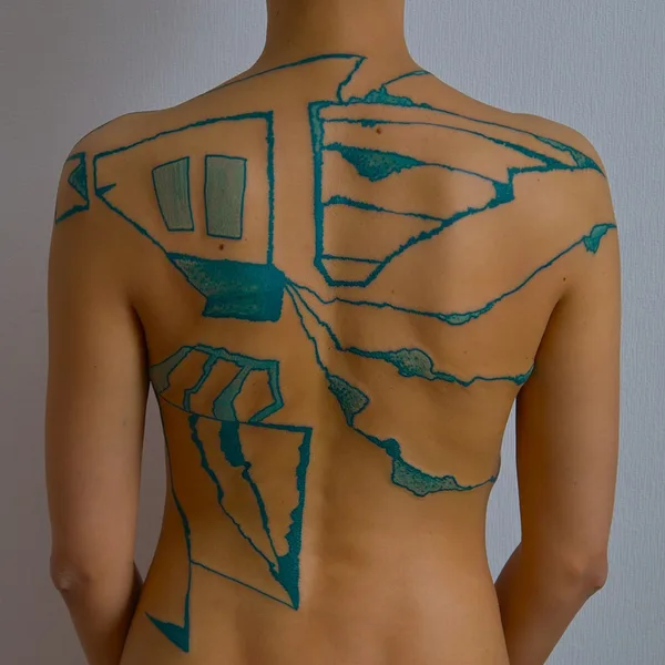 Abstract tattoo by Григорий Маслов in Moscow