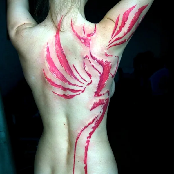 Abstract tattoo by Григорий Маслов in Moscow