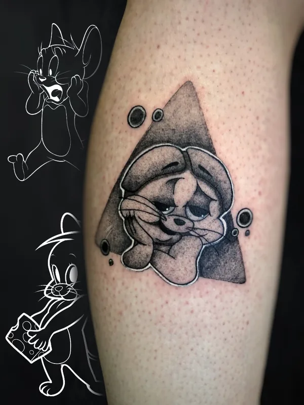 Anime tattoo by Гуляева Виктория in Moscow