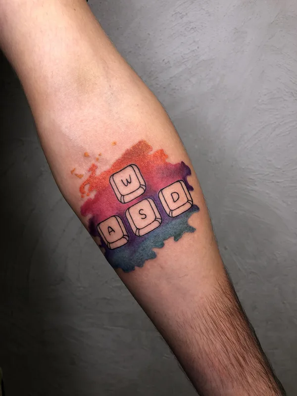 Anime tattoo by Гуляева Виктория in Moscow