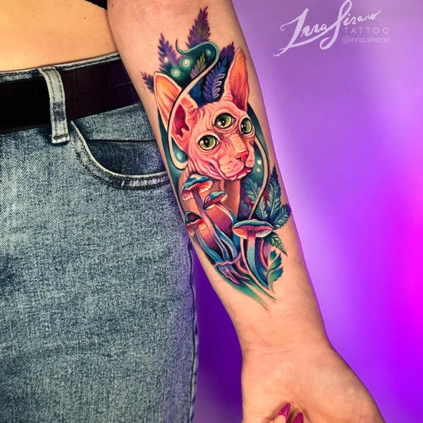 Realism tattoo by Инна Синано in Saint Petersburg
