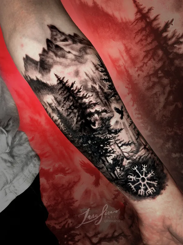 tattoo #90236 | Tattoo Artist Инна Синано