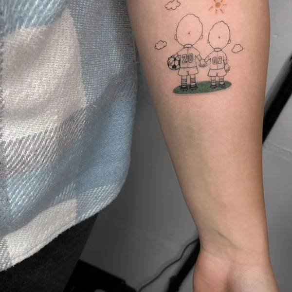 miniature tattoo by Иришка Павлова in Moscow