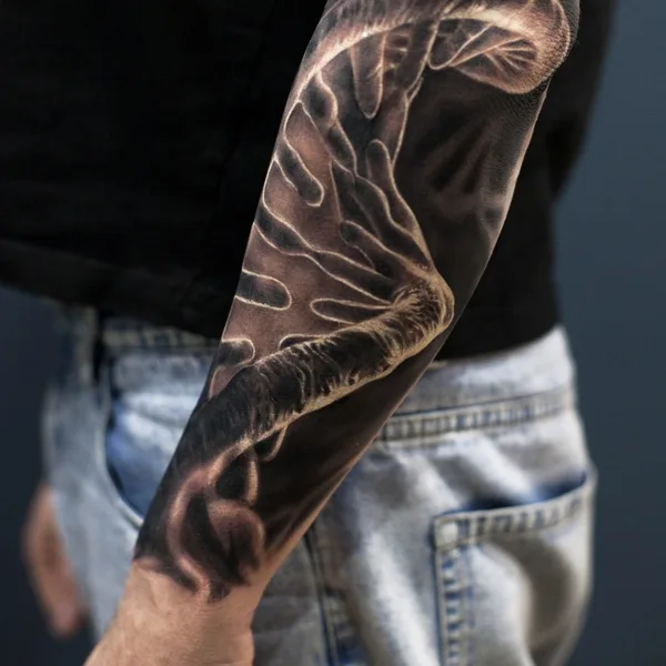 Black & Grey tattoo by Иван Шеркунов in Мурманск