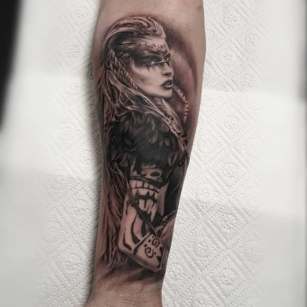 Realism tattoo by Ксения Eve in Сочи