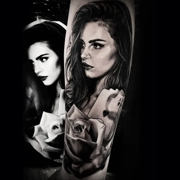 Realism tattoo by Ксения Eve in Сочи