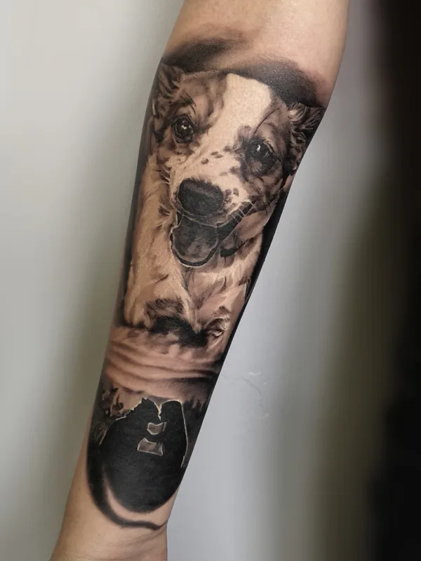 black and grey realism tatuaje en forearm #84956 | Tatuador Ксения Eve