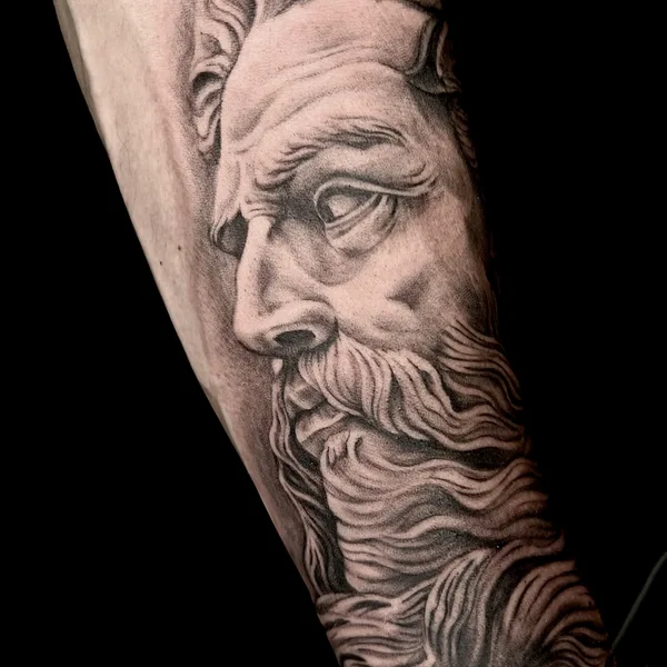 Black tattoo by Ксения Мушникова in Гюмри