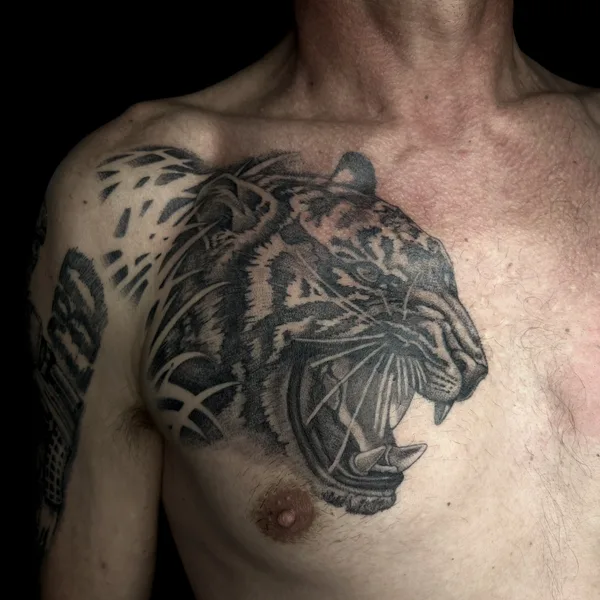 Black tattoo by Ксения Мушникова in Гюмри