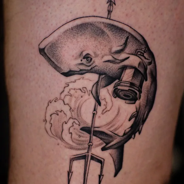 whipshading tattoo by Ксения Топольская in Иркутск