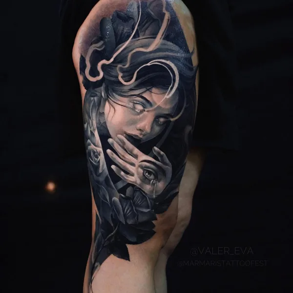 Realism tattoo by Лера Valer_eva in Moscow