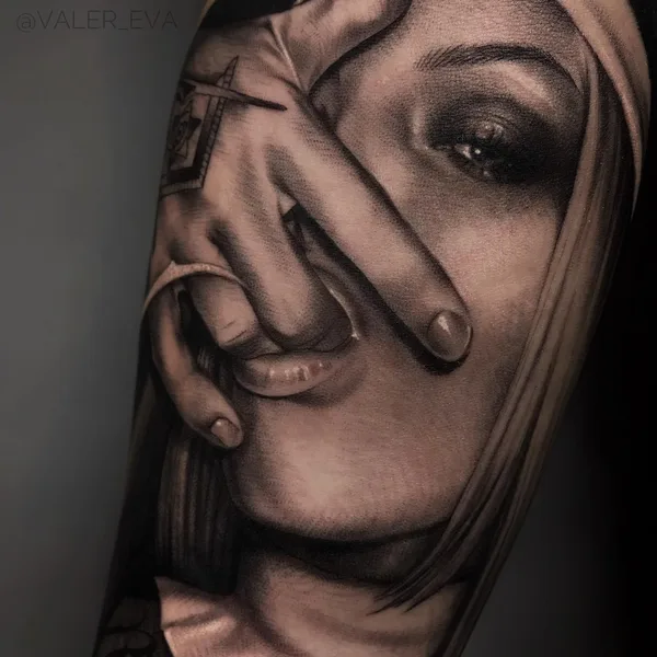 Realism tattoo by Лера Valer_eva in Moscow