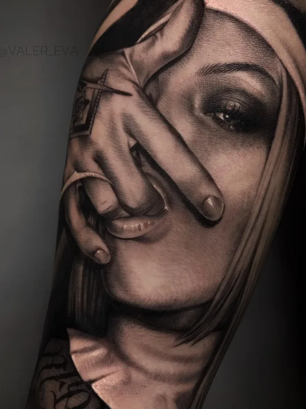 Realism tattoo by Лера Valer_eva in Moscow