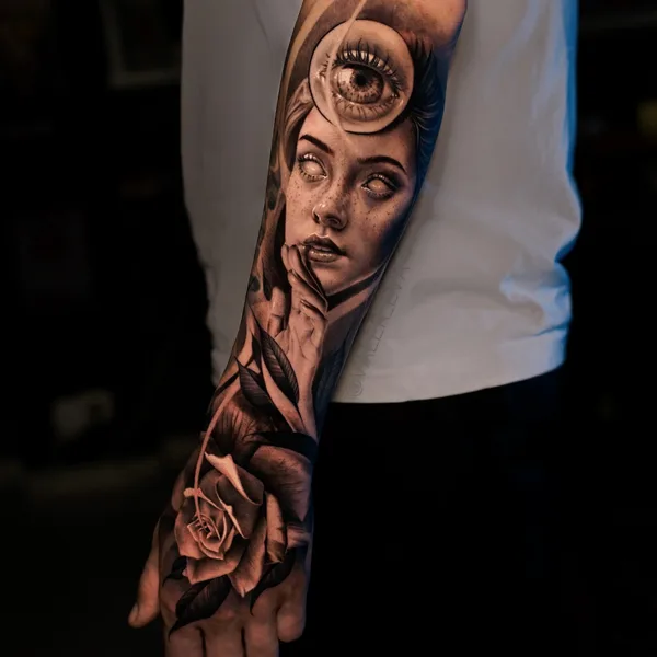 Realism tattoo by Лера Valer_eva in Moscow
