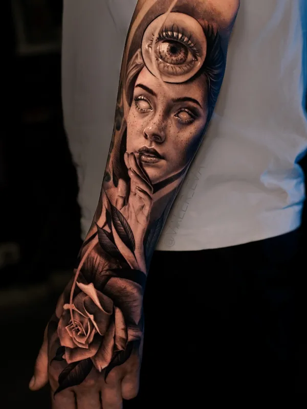 Realism tattoo by Лера Valer_eva in Moscow