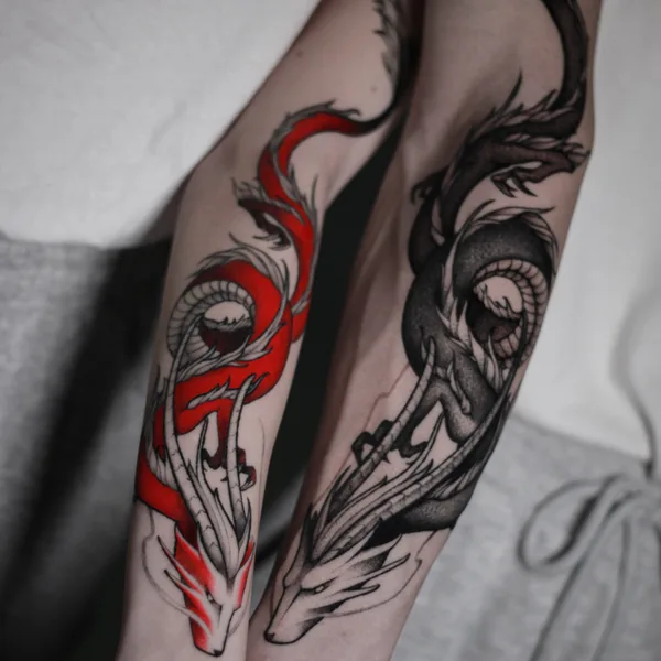 Anime tattoo by Максим Федосов in Wrocław