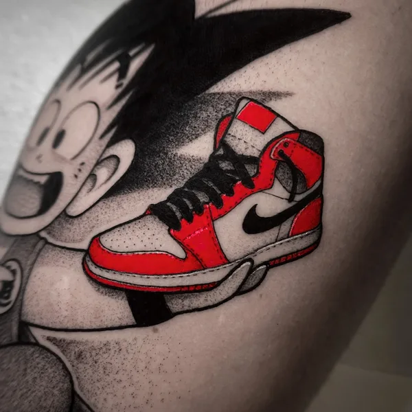 Anime tattoo by Максим Федосов in Wrocław