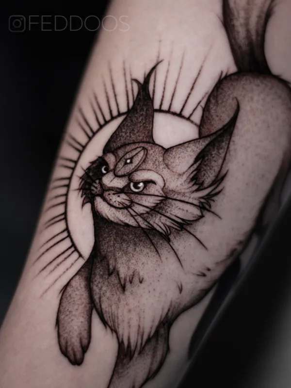 Anime tattoo by Максим Федосов in Wrocław