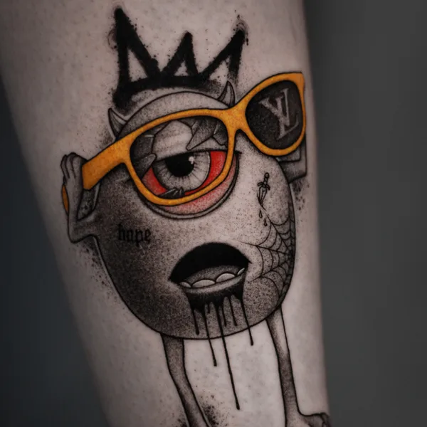 Anime tattoo by Максим Федосов in Wrocław