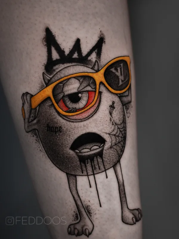 Anime tattoo by Максим Федосов in Wrocław