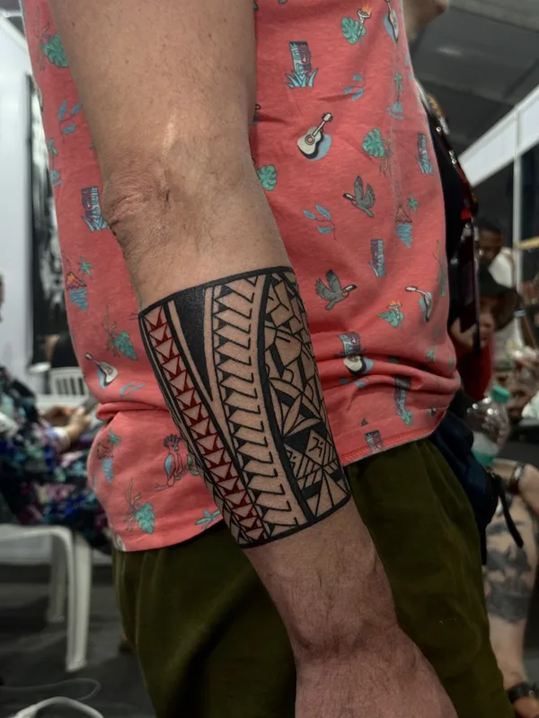 black polynesian tatuaje #90427 | Tatuador Максим Пархоменко