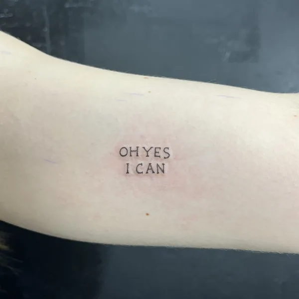Minimalism tattoo by Марина Бурак in Сочи