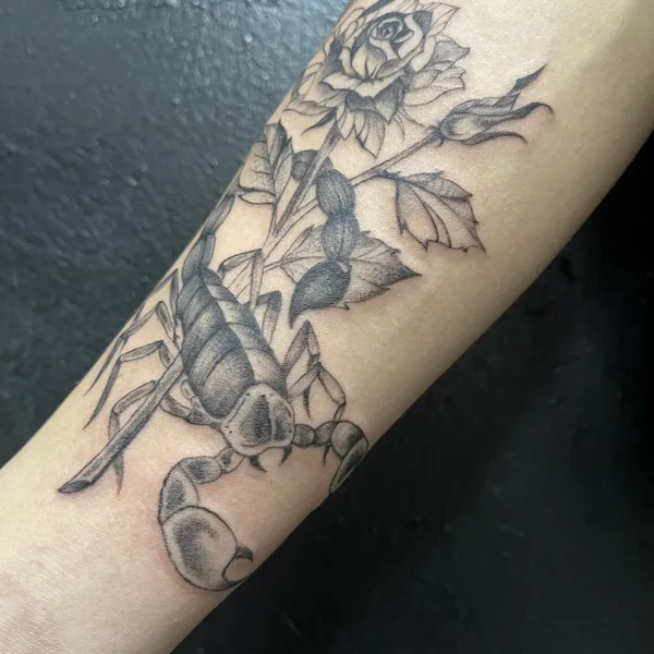 Minimalism tattoo by Марина Бурак in Сочи