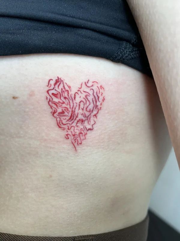 Minimalism tattoo by Марина Бурак in Сочи