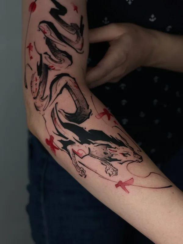 anime tattoo #83571 | Tattoo Artist Михаил Моррисон