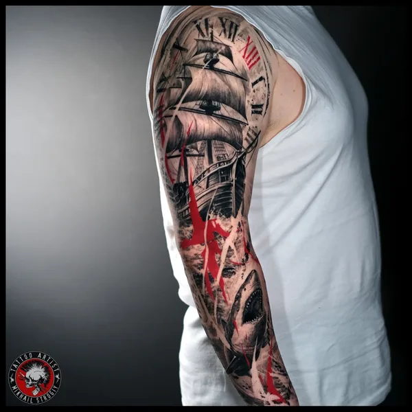 Realism tattoo by Михаил Строгий in Moscow