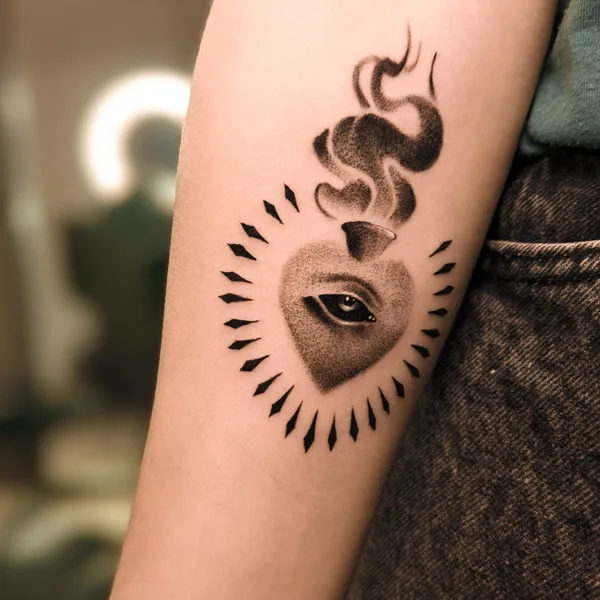 Graphic tattoo by Миша Камашов in Казань
