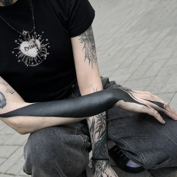 Abstract tattoo by Никита Павлов  in Saint Petersburg