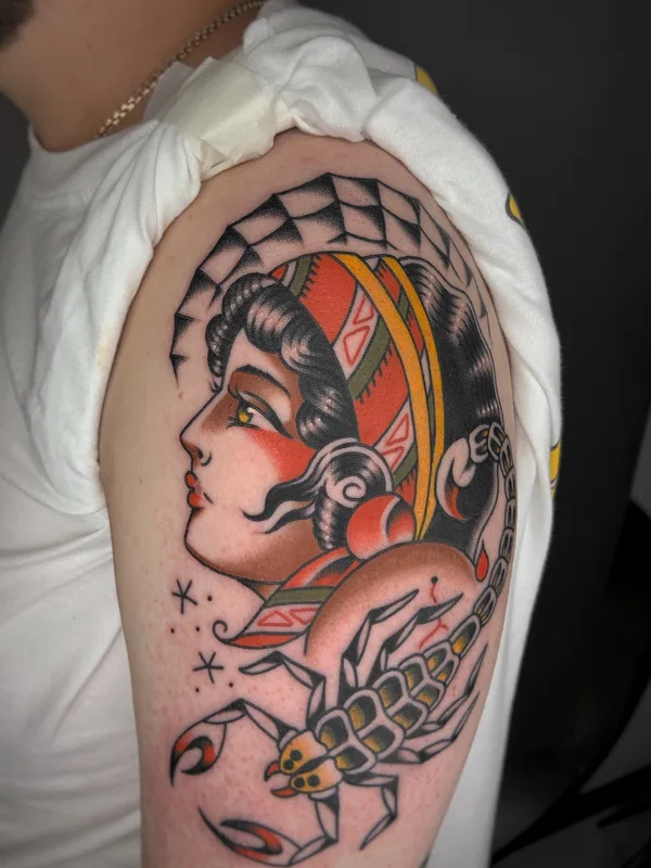 Old School tattoo by Никита Радецкий in Moscow