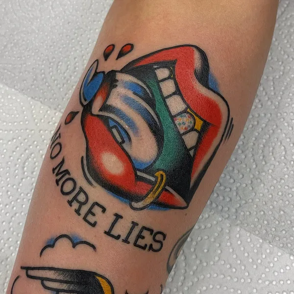 Old School tattoo by Никита Радецкий in Moscow