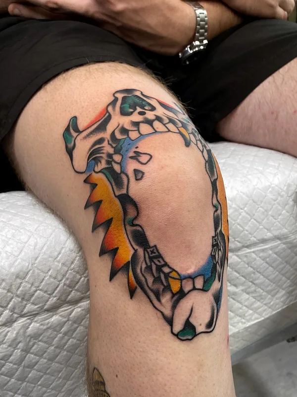 Old School tattoo by Никита Радецкий in Moscow