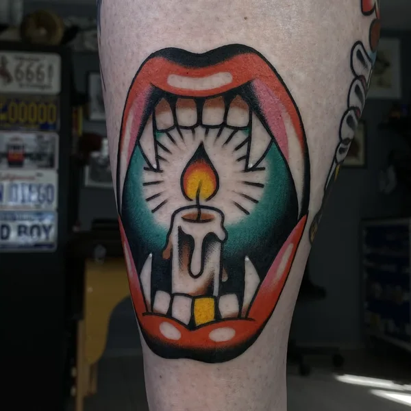 Old School tattoo by Никита Радецкий in Moscow