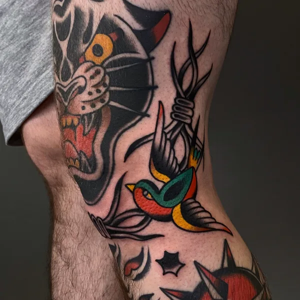 Old School tattoo by Никита Радецкий in Moscow