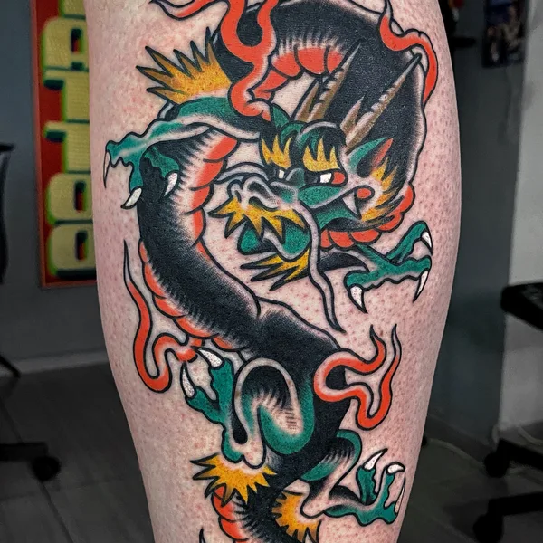 Old School tattoo by Никита Радецкий in Moscow