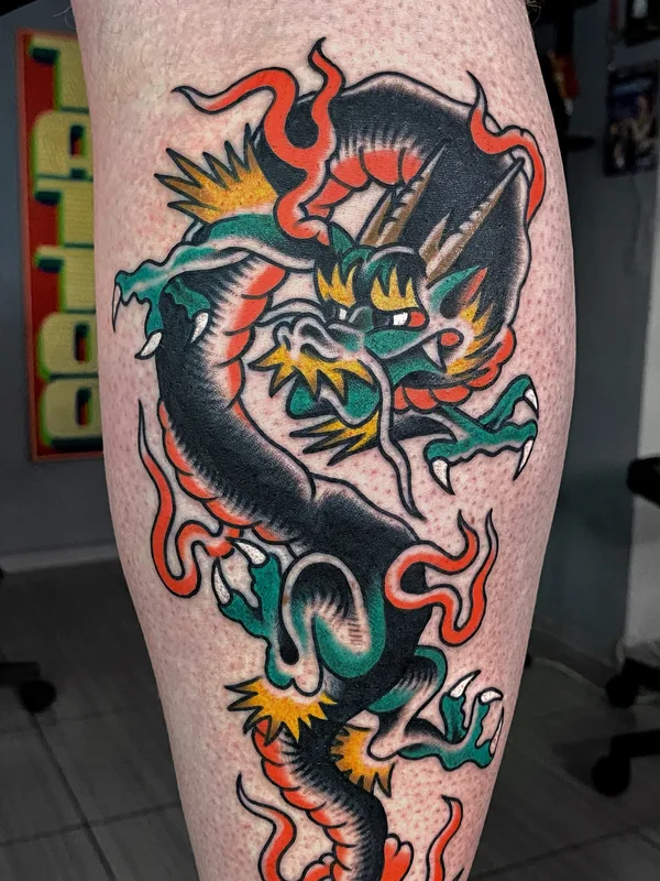 Old School tattoo by Никита Радецкий in Moscow