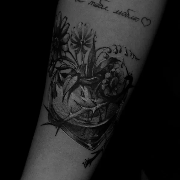 Black tattoo by Павел Масликов  in Moscow