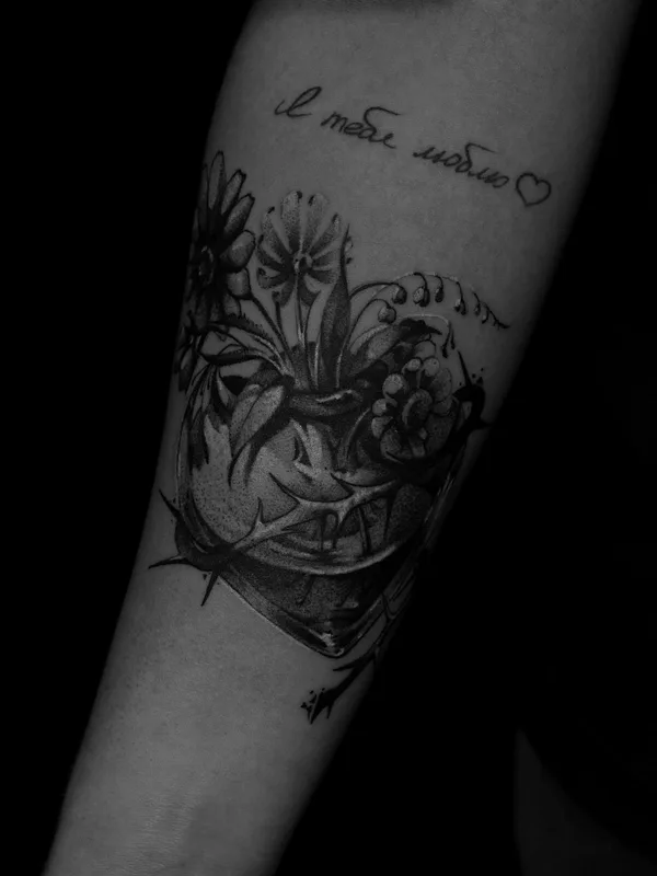 Black tattoo by Павел Масликов  in Moscow