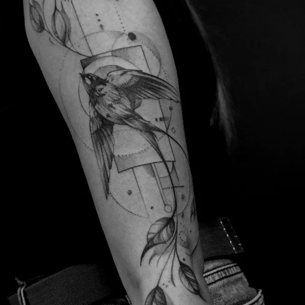 Black tattoo by Павел Масликов  in Moscow
