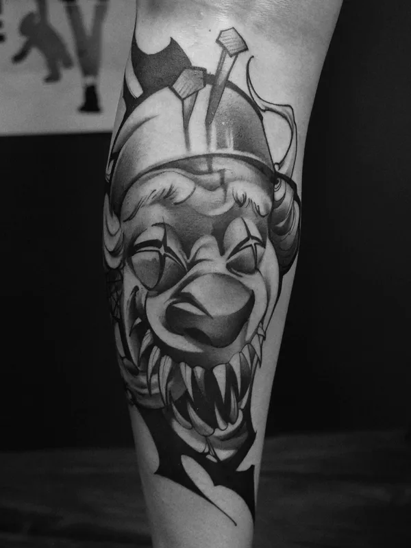 Black tattoo by Павел Масликов  in Moscow
