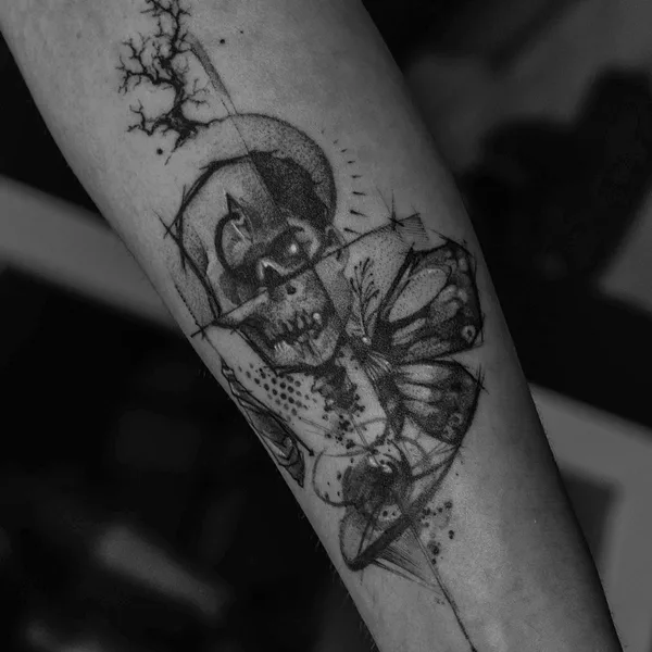 Black tattoo by Павел Масликов  in Moscow