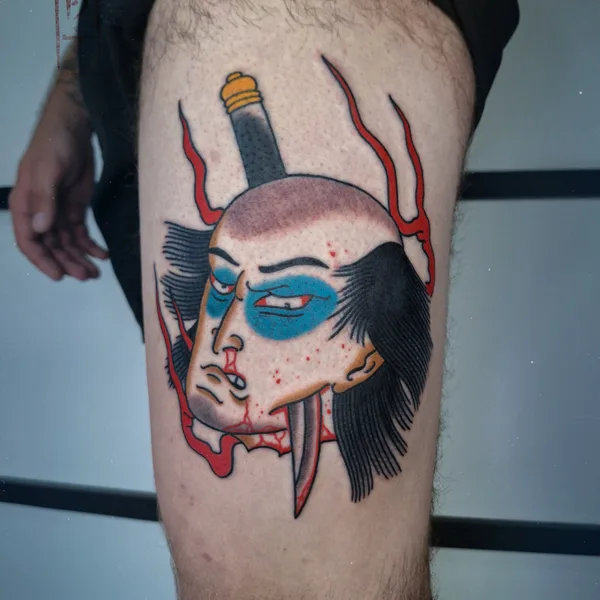 Old School tattoo by Рома Добер in Челябинск