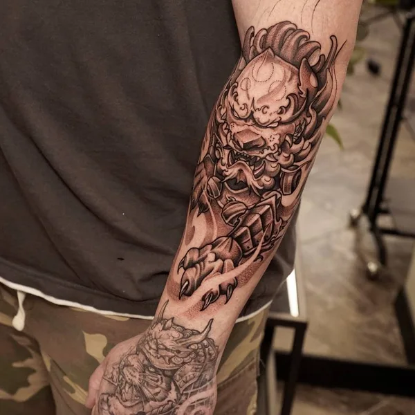 Japanese tattoo by Роман Зорин in Saint Petersburg